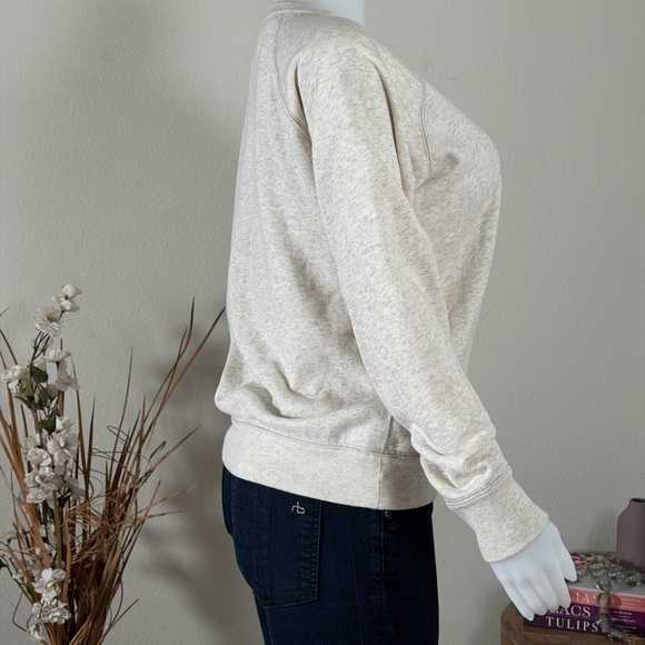 Étoile Isabel Marant Beige MILLYNY SWEATSHIRT with Black Logo - Picture 5 of 13